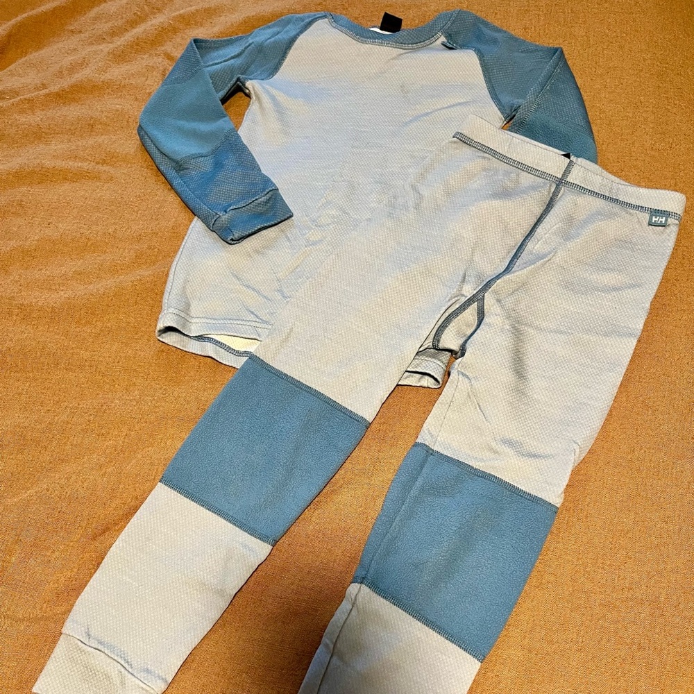 Helly Hansen kids merino base layer set 6